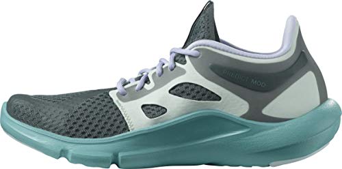 Salomon Predict MOD Running Shoes for Women, Ebony/Meadowbrook/Purple Heather, 5
