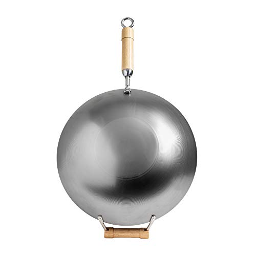 Joyce Chen Cast Iron Wok, 14-Inch, Metal