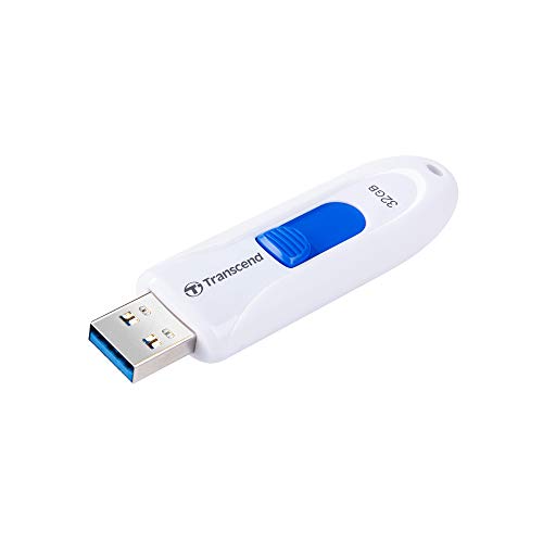 Transcend 32GB JetFlash 790 USB 3.1 Flash Drive (TS32GJF790W), White