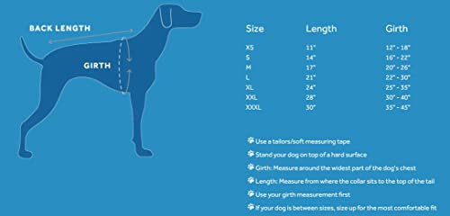 RC Pet Products Packable Dog Rain Poncho, Sunshine, Medium