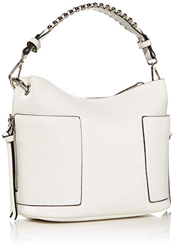 Steve Madden womens SAMMY Bucket Bag White, White, One Size US