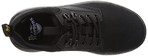 Dr. Martens unisex adult 5 Tie Shoe Oxford, Black Extra Tough 50/50+ajax, 9 Women 8 Men US