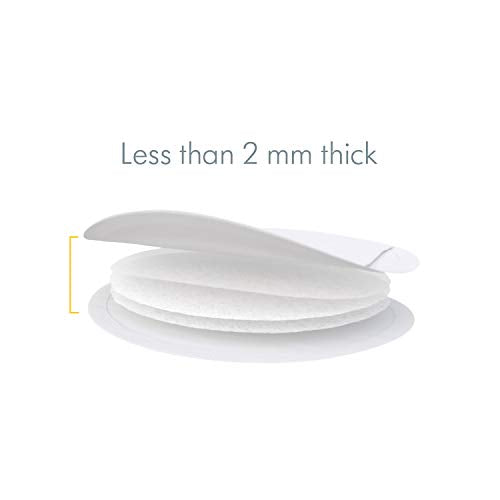 Medela Safe and Dry Ultra Thin Disposable Nursing Pads, 30 Count Breast Pads for Breastfeeding, Leakproof Design, Slender and Contoured for Optimal Fit and Discretion