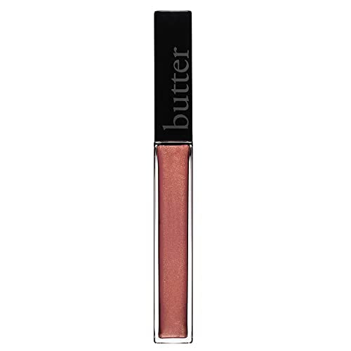 butter LONDON Plush Rush Plumping Lip Gloss, Ultra-Shine and Hydrating, Improves Lip Texture, Cruelty Free, Free Fall