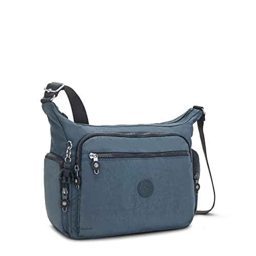 Kipling Women's Gabbie Crossbody, Lightweight Everyday Purse, Casual Shoulder Bag, Nocturnal Grey