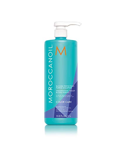 Moroccanoil Blonde Perfecting Purple Shampoo, 33.8 oz