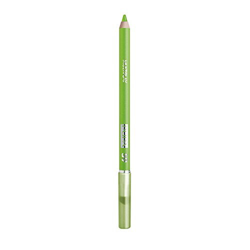 Pupa Milano Multiplay Eye Pencil - Use As Eyeliner Or Eyeshadow - Perfectly Lines The Eyes - For An Intense Look And Perfectly Blendable Pure Color - Soft And Smooth - Wasabi Green - 0.04 Oz