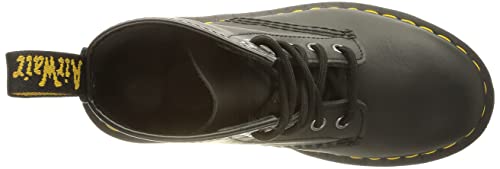 Dr. Martens Unisex 1460 8 Eye Boot, Black Greasy, 5 US Women/4 US Men