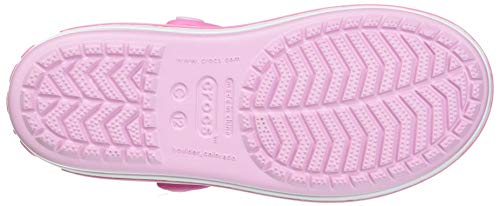 Crocs Kids' Crocband Sandals Water Shoe, Ballerina Pink, 2 US Unisex Little