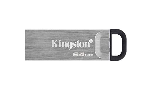 Kingston DataTraveler Kyson 64GB High Performance USB 3.2 Metal Flash Drive | Speeds up to 200MB/s | DTKN/64GB