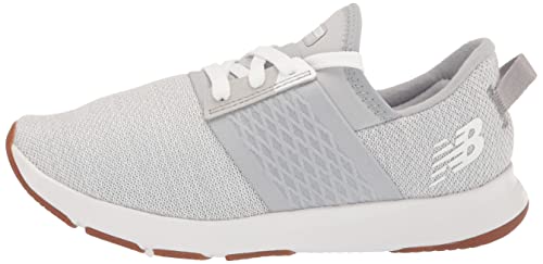New Balance Women's Dynasoft Nergize V3 Cross Trainer, Heather Grey/White, 6