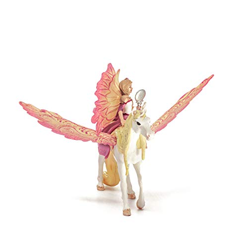 Schleich bayala, 3-Piece Playset, Unicorn Toys for Girls and Boys 5-12 years old, Fairy Feya with Pegasus Unicorn
