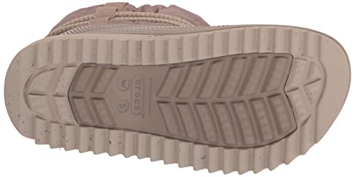 Crocs Women's Classic Neo Puff Luxe Winter Boots Snow, Mushroom, 8