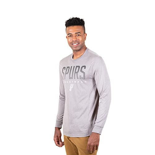 Ultra Game -NBA Men's Active Long Sleeve Pullover T-Shirt