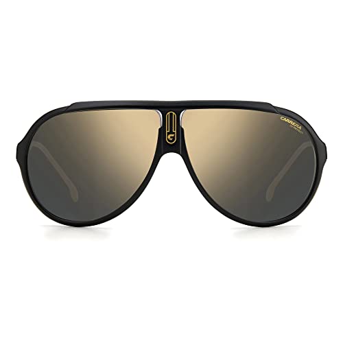 Carrera Unisex Sunglass Style Endurance65/N Pilot, Matte Black/Grey Gold Mirrored, 63mm, 10mm