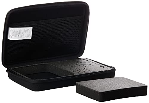 Amazon Basics Large Carrying Case for GoPro And Accessories - 13 x 9 x 2.5 Inches, Black