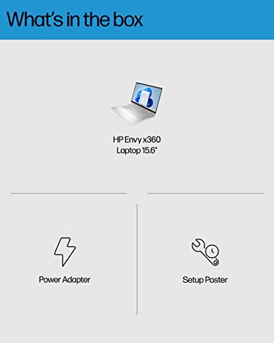 HP Envy x360 Convertible, Intel® Core i5-1240P Processor, Iris X Graphics, 12 GB Memory RAM, M.2 SSD, Windows 11 Home (15-es2023nr, Natural Solver Aluminum)