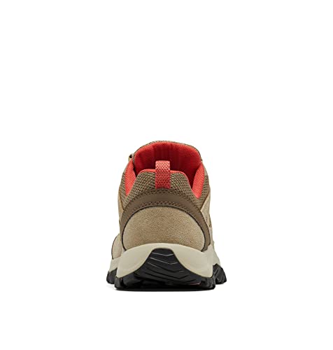 Columbia Women's Redmond III Hiking Shoe, Pebble/Scorched Coral, 10