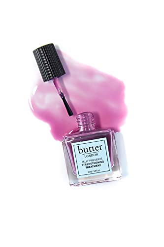 butter LONDON Victoria Plum Jelly Preserve Strengthening Treatment, Purple, Nourishes Dry and Brittle Nails, Strengthens Weak Nails, Vitamin E and Tea Tree Oil, Gluten, Vegan and Cruelty Free