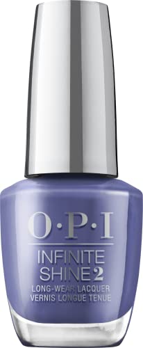 OPI Infinite Shine 2 Long-Wear Lacquer, Oh You Sing, Dance, Act, and Produce?, Blue Long-Lasting Nail Polish, Hollywood Collection, 0.5 fl oz