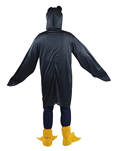 Rasta Imposta Lightweight Penguin Costume, Black/White, One Size