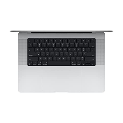 Apple 2021 MacBook Pro (16-inch, M1 Max chip with 10-core CPU and 32-core GPU, 32GB RAM, 1TB SSD) - Silver