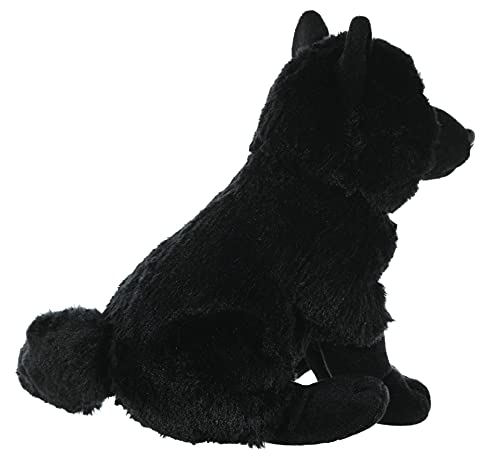 Wild Republic Wolf Plush, Stuffed Animal, Plush Toy, Kids Gifts, Black, 12'