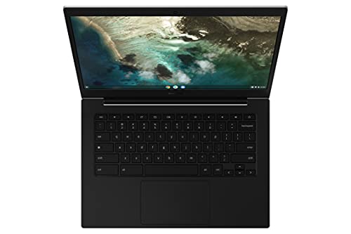 Samsung Galaxy Chromebook Go-Laptop Computer Lightweight Slim Durable Design 12-Hour-Battery Wi-Fi 6 Share Files-with-Phone, Black,Silver,32GB