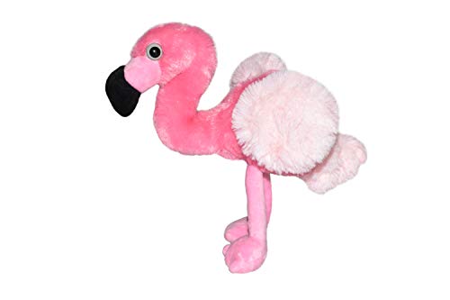 Wild Republic Flamingo Plush, Stuffed Animal, Plush Toy, Gifts for Kids, Hug’Ems 7'
