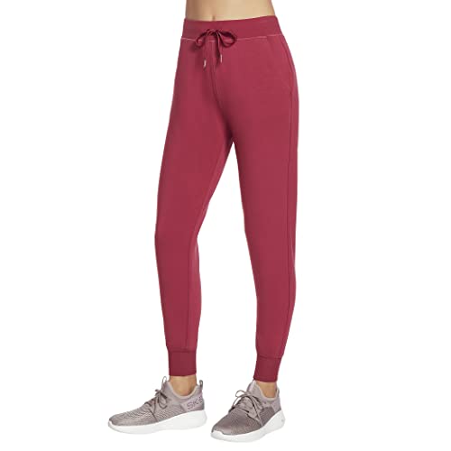 Skechers Women's Restful Jogger, Raspberry, XXL