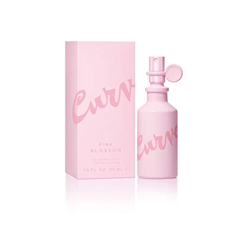 Women's Perfume Fragrance by Curve, Casual Day or Night Scent, Pink Blossom, 1 Fl Oz
