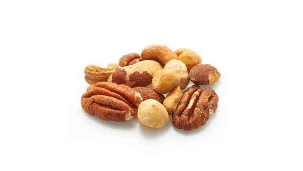 Yupik Deluxe Salted Roasted Mixed Nuts Without Peanuts, 2.2 lbs. (Pack of 6)