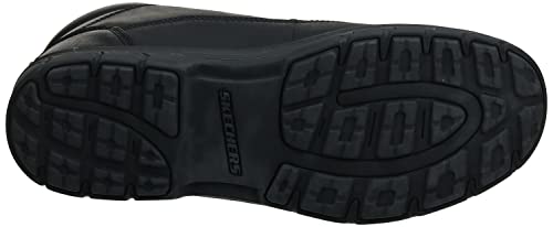 Skechers Men's Segment-Garnet Hiking Boot, Black, 10 Medium US