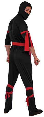 Rubie's mens Haunted House Collection, Ninja Costume Party Supplies, Multicolor, One Size US