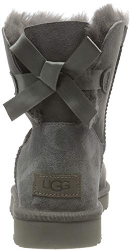 UGG Women's Mini Bailey Bow Ii Boot, Grey, 5