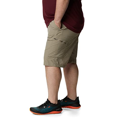 Columbia Men's Standard Silver Ridge Cargo Short, Breathable, UPF 50 Sun Protection, City Grey, 42W x 12L