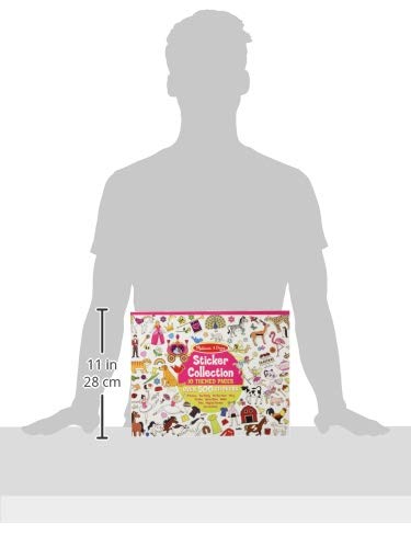 Melissa and Doug Sticker Collection Book: Princesses, Tea Party, Animals, and More - 500+ Stickers