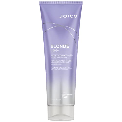 Blonde Life Violet Conditioner | For Cool and Bright Blonde Hair | Neutralize Brassy Tones | Banish Yellow Tones | Boost Shine | Sulfate Free | With Monoi and Tamanu Oil | 8.5 Fl Oz