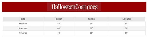 Fun World Costumes Mens Skele-boner Adult, White/Black