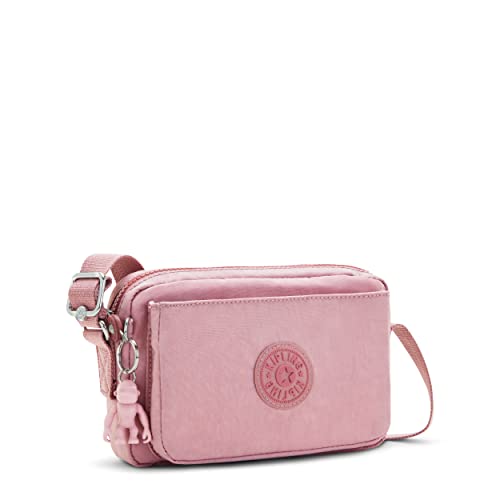 Kipling Womens Abanu Crossbody Bag, Lavender Blush, 7.75 L x 5.25 H 3 D US