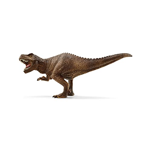 Schleich Dinosaurs, Dinosaur Toys for Kids, Tyrannosaurus Rex Attack 5-Piece Dino Set with T-Rex Toy, Ages 4+