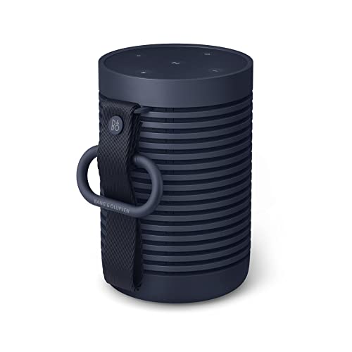 Bang and Olufsen Beosound Explore - Wireless Portable Outdoor Bluetooth speaker, IP 67 Dustproof and Waterproof, Navy