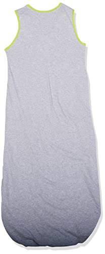 baby deedee 100% Cotton Sleeping Sack, Baby Sleeping Bag Wearable Blanket, Sleep Nest Lite, Infant and Toddler, Heather Gray Lime, Large (18-36 Months)