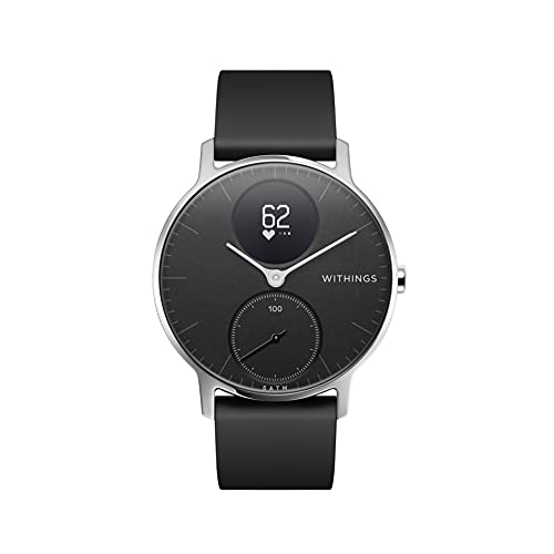 Withings Steel HR Hybrid Smartwatch - Activity, Sleep, Fitness and Heart Rate Tracker with Connected GPS