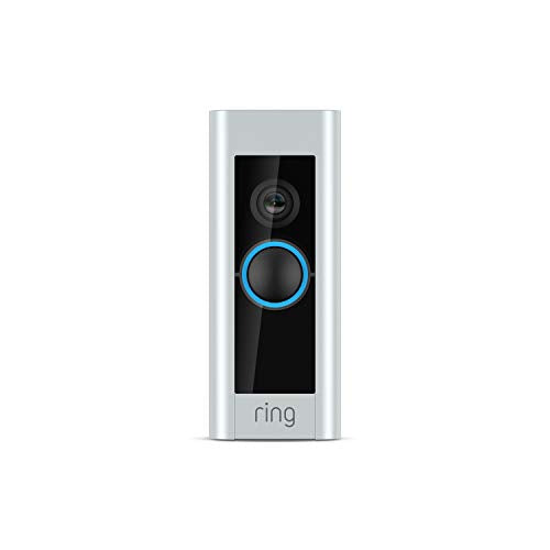 Ring Video Doorbell Pro – Upgraded, with added security features and a sleek design (existing doorbell wiring required)