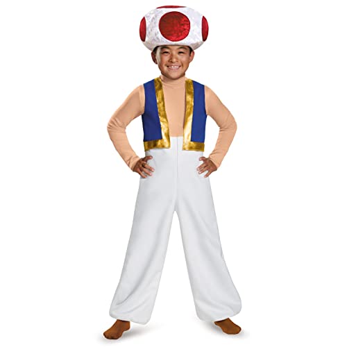 Toad Deluxe Costume, MediumB001EILWG8 (7-8)