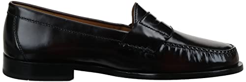 8 Wide US Cole Haan mens Pinch Penny loafers shoes, Burgundy