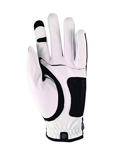 Zero Friction Men's Golf Glove, Left Hand, One Size, White