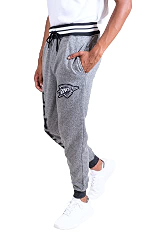 Ultra Game NBA Men's Soft Fleece Active Jogger Sweatpants
