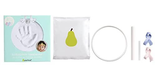 Pearhead Babyprints Hand or Footprint Keepsake, DIY Ornament Kit, Year-Round, Christmas